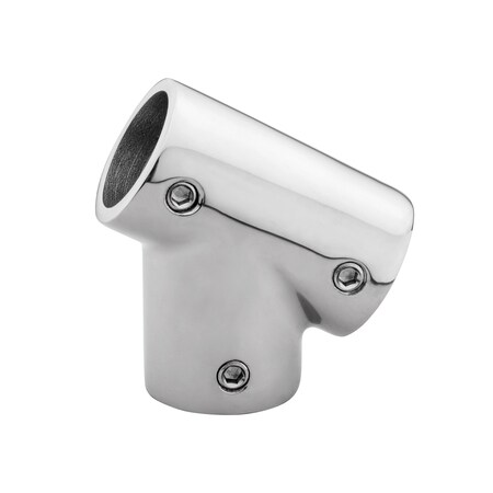 Whitecap Stainless Steel 60 Degree Tee Rail Fitting 6145C
